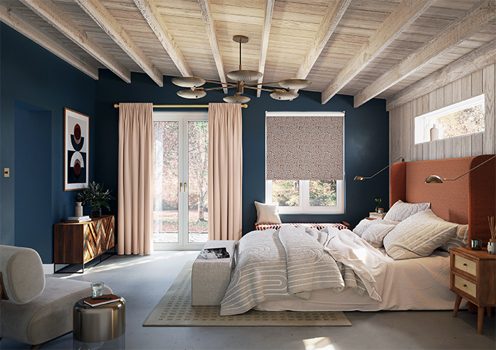 Leopard Luxe, Rust - Roller Blind - Image 8